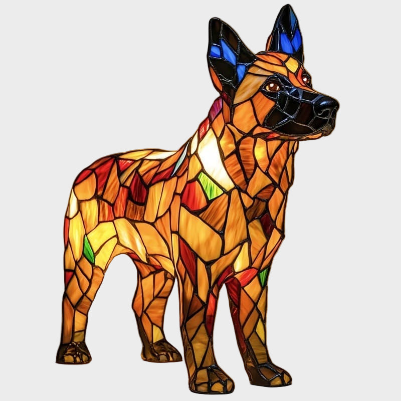 Лампа за светлина на благороден овчар