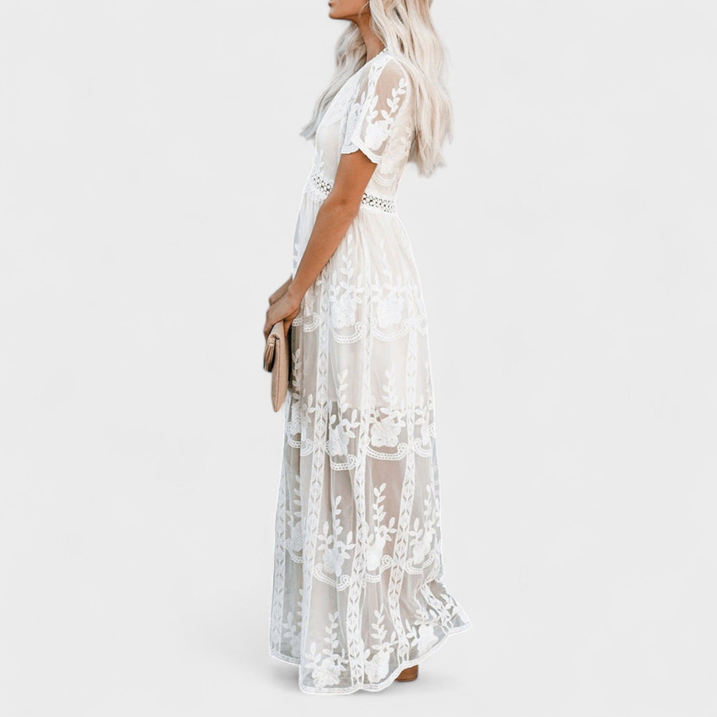 Маринка - Дълга Бохо Чипкова Рокля