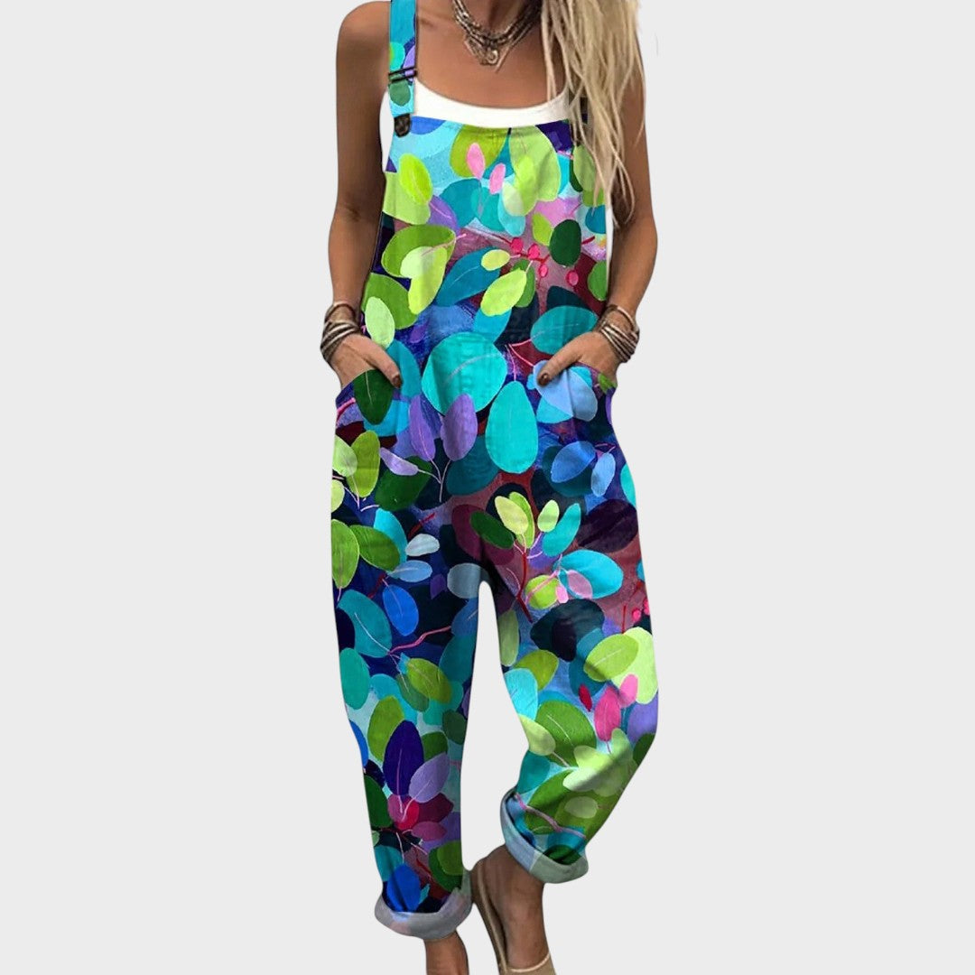 Миряна - Лежерен цветен комбинезон за всеки ден