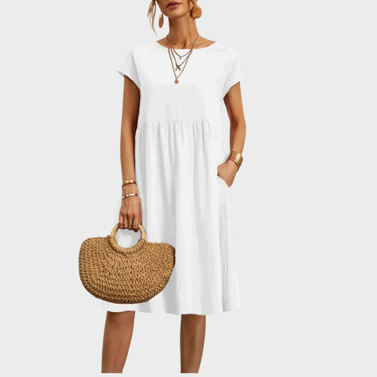 Анкица - Простичка рокля с джобове