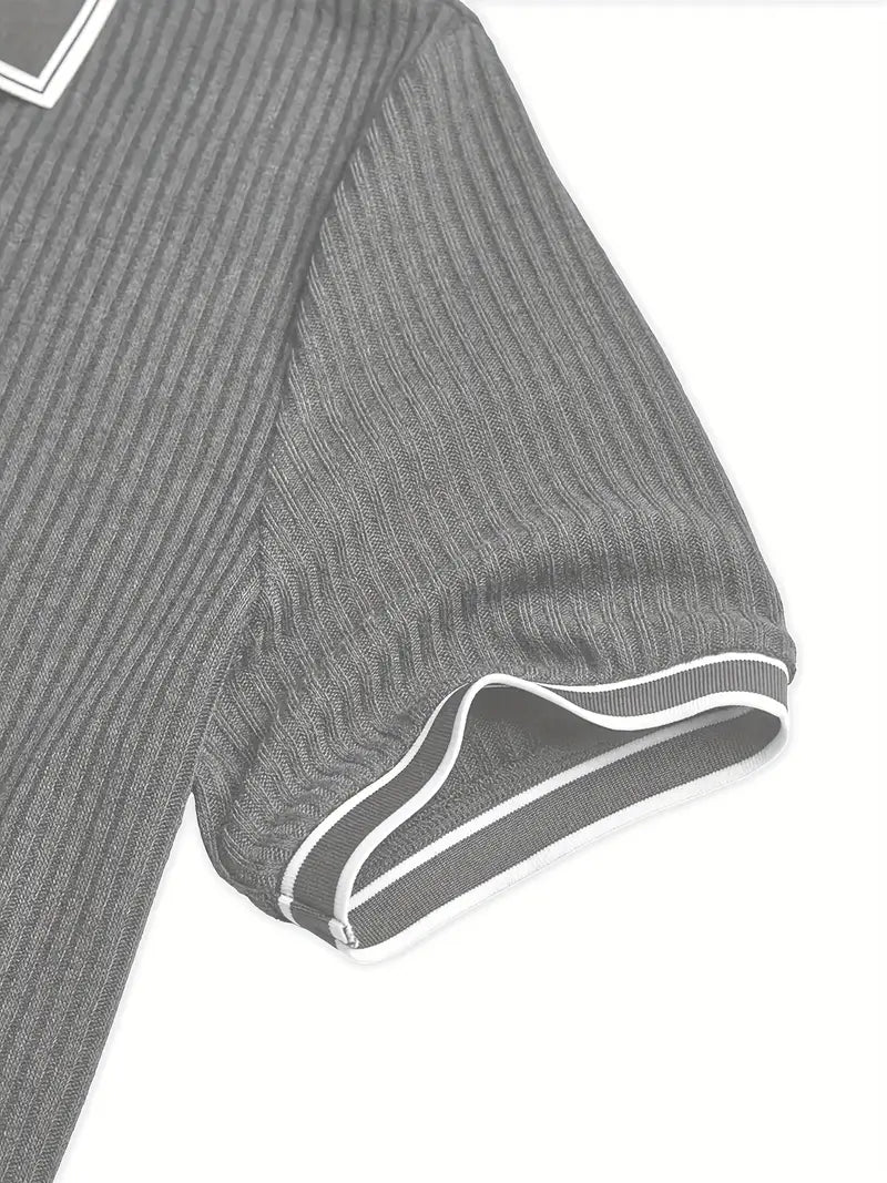 Горан - Елегантен поло с къси ръкави