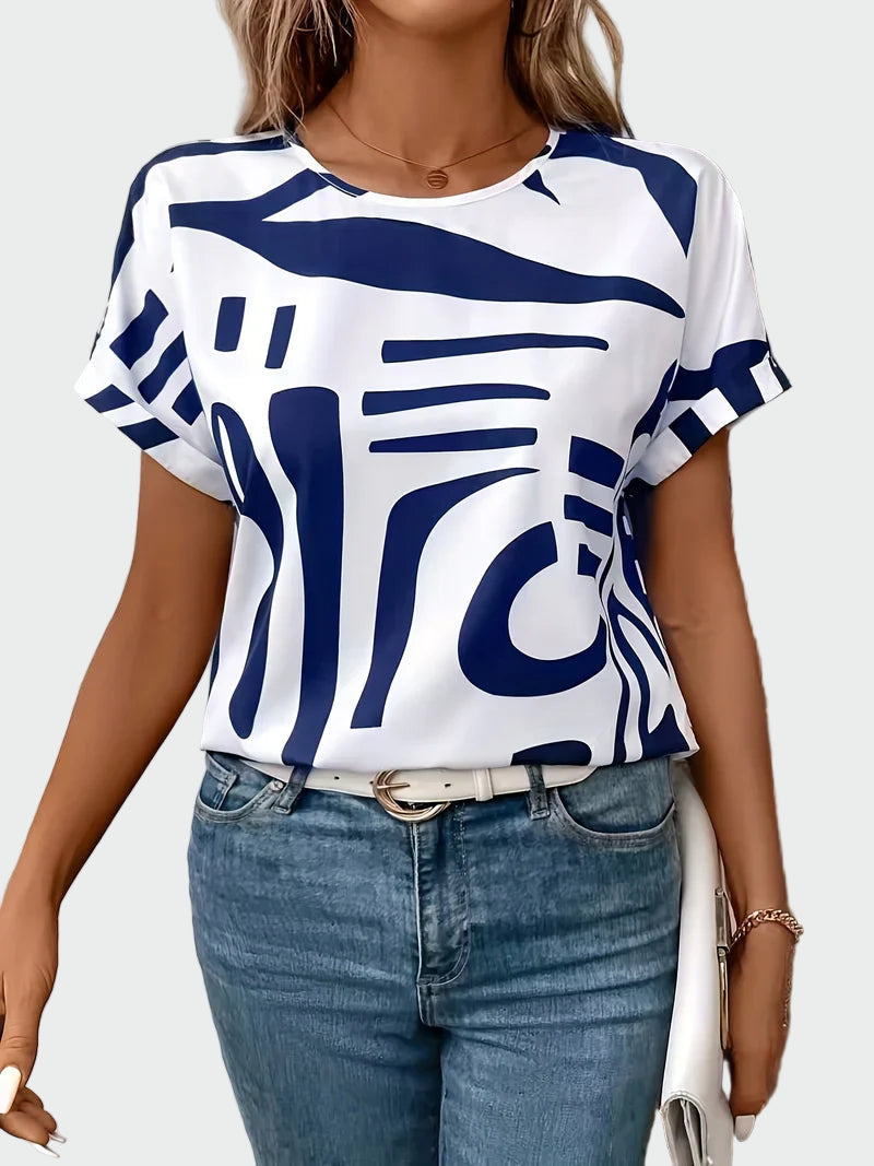 Елегантна лятна тениска