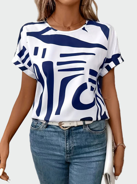 Елегантна лятна тениска