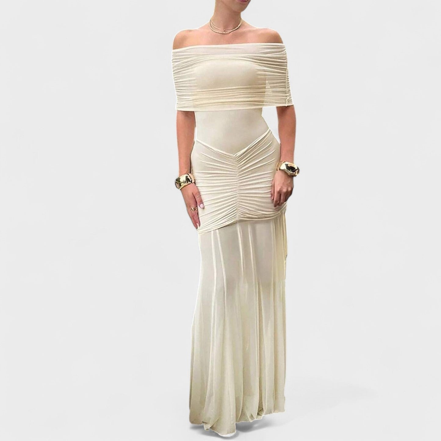 Витория - Дълга рокля от трико