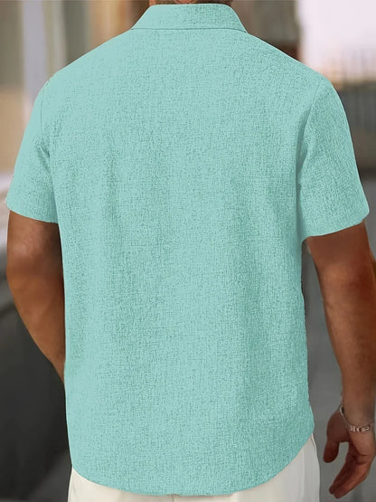 Здравчо - Лека риза с къс ръкав от лен