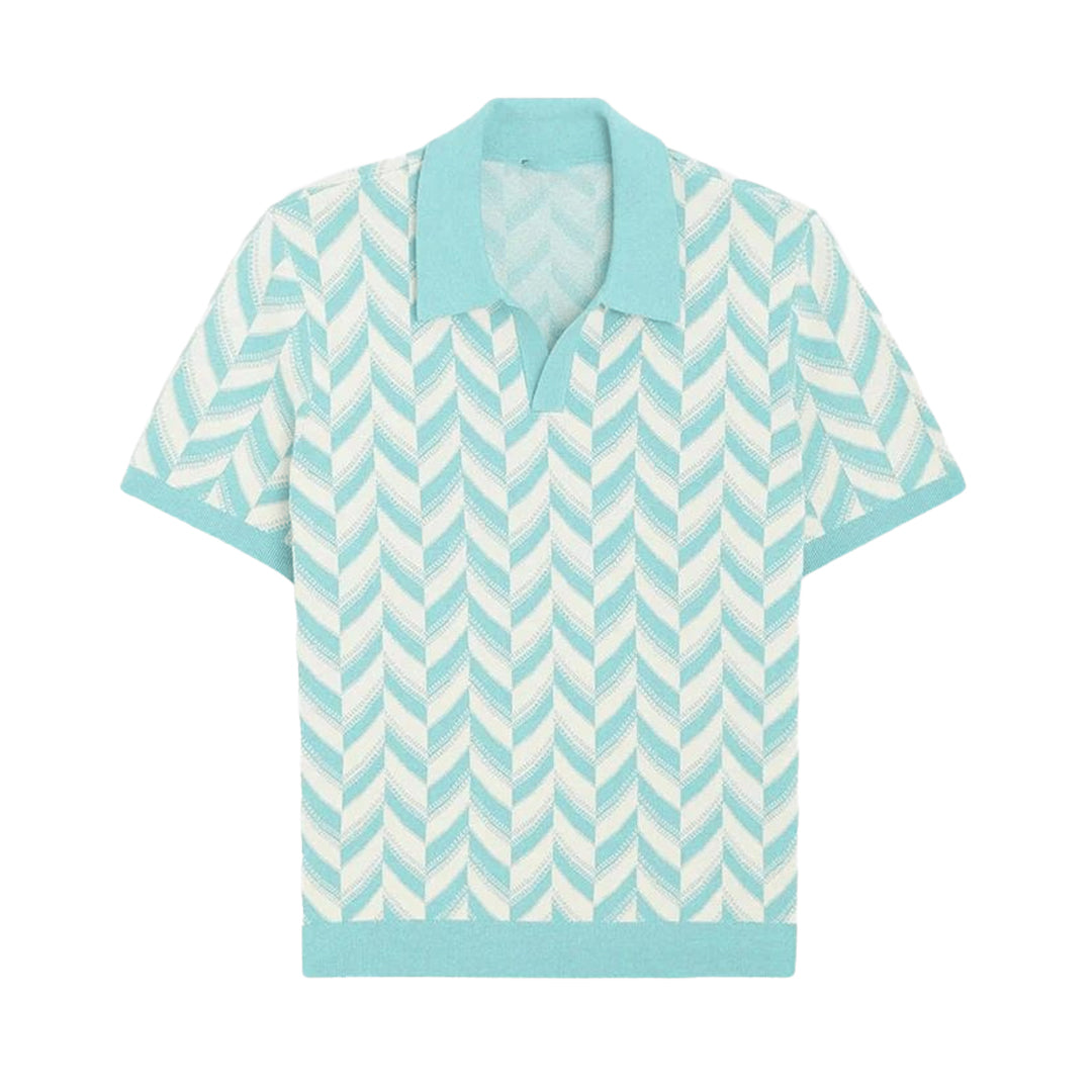 Лъчезарий - Поло с V-образно деколте