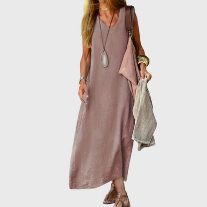 Петра | Лятна рокля с цветен десен