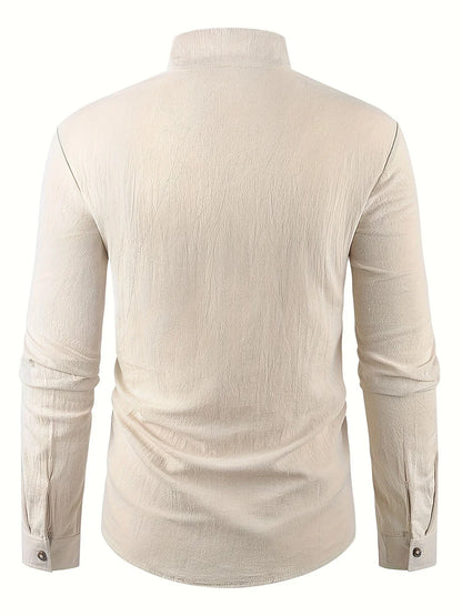 Орфей - Лека памучна риза с дълги ръкави