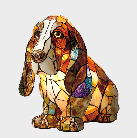 Лампа с бяс на Басет Уинстън