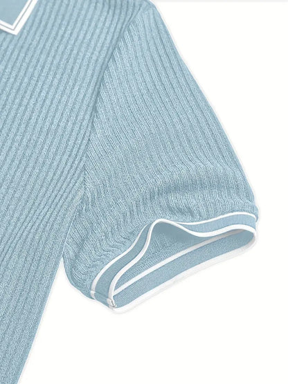 Горан - Елегантен поло с къси ръкави