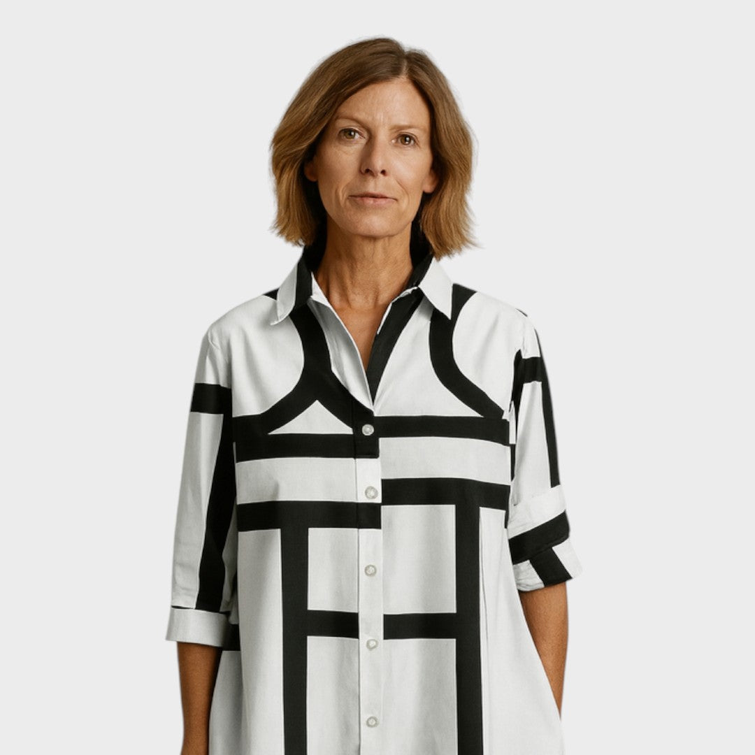 Петра - Рокля с геометричен модел