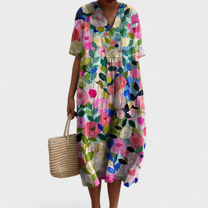 Лорена - Шарена лятна рокля