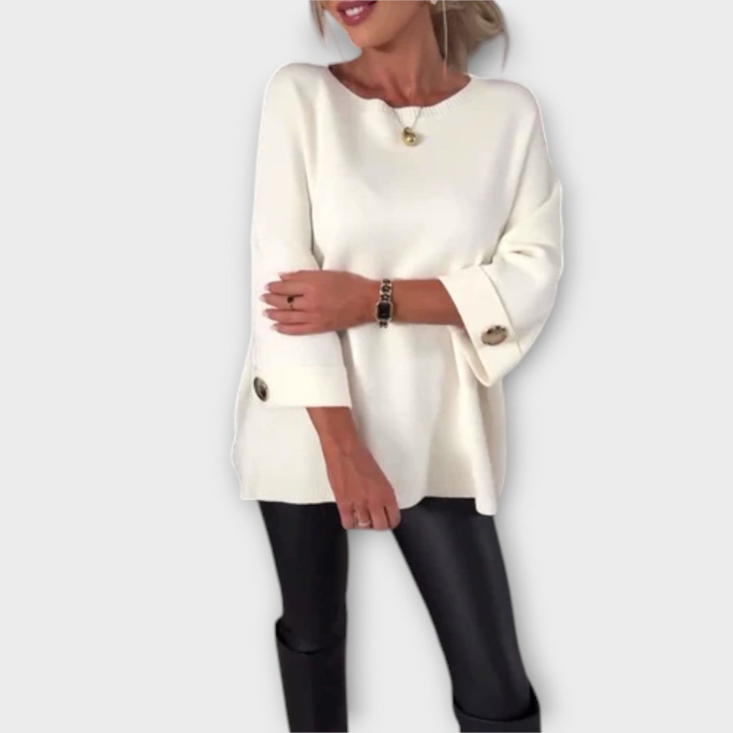 Изабела - Елегантна Плетена Блуза