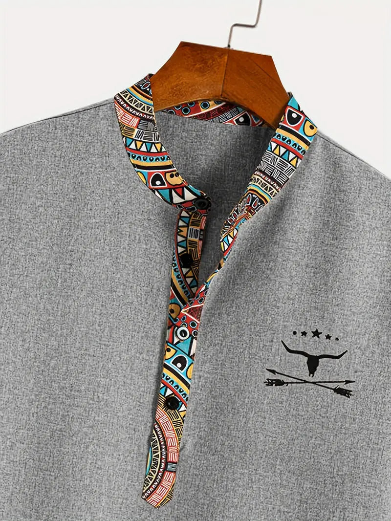 Жеко - Елегантна риза с къси ръкави