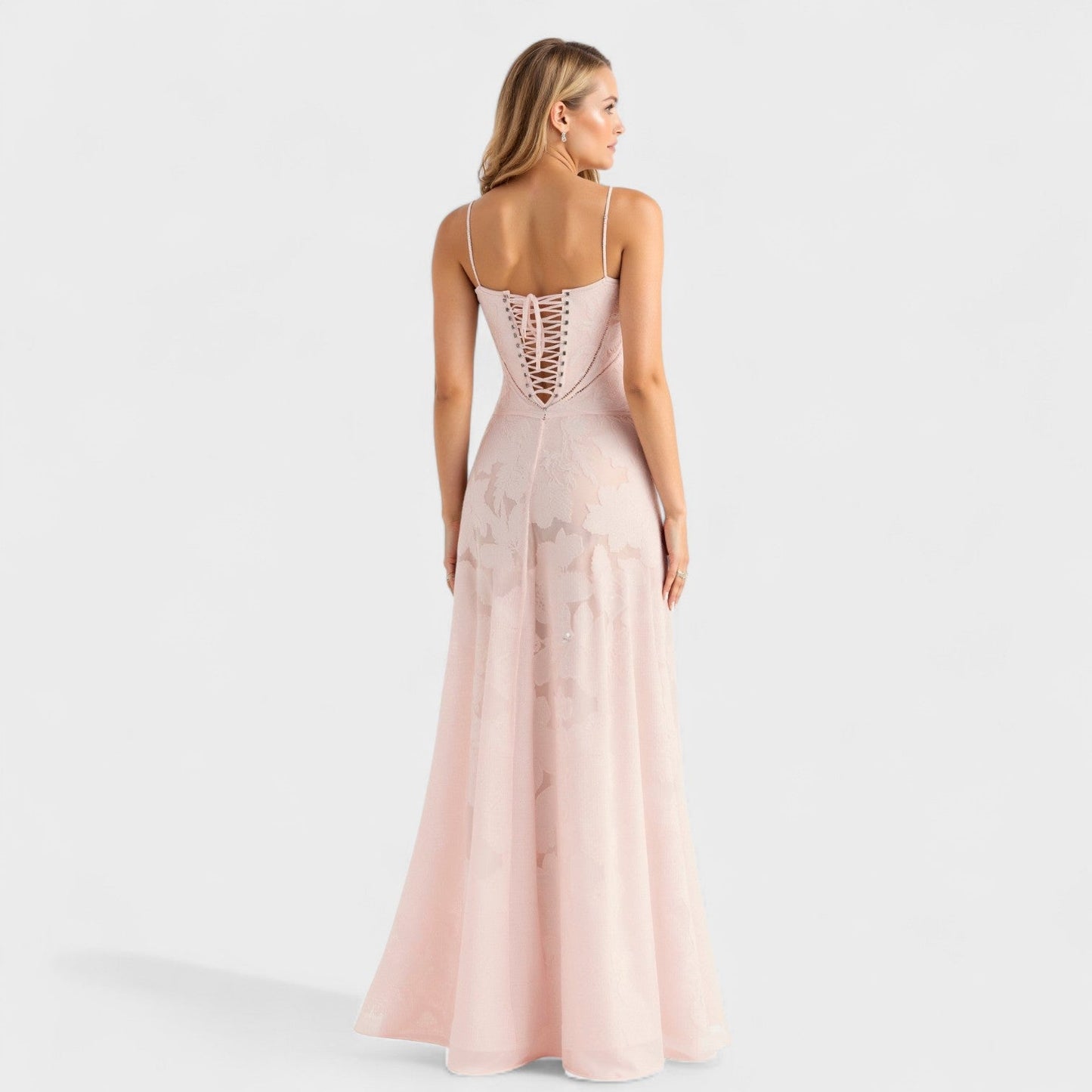 Верона - Рокля от цветна дантела