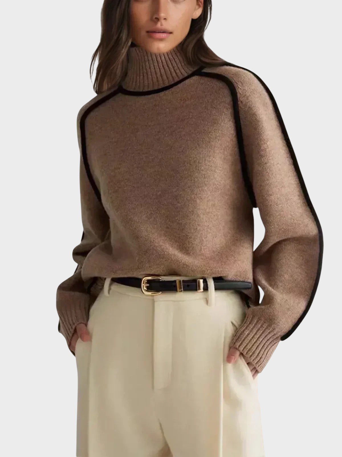 Неда - Елегантна поло блуза