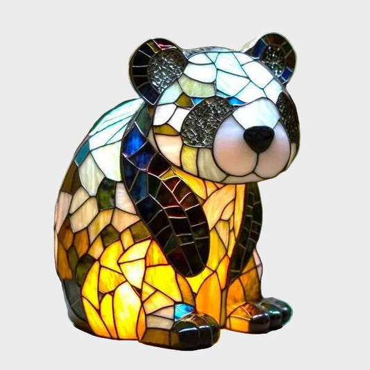 Игрива лампа с панда