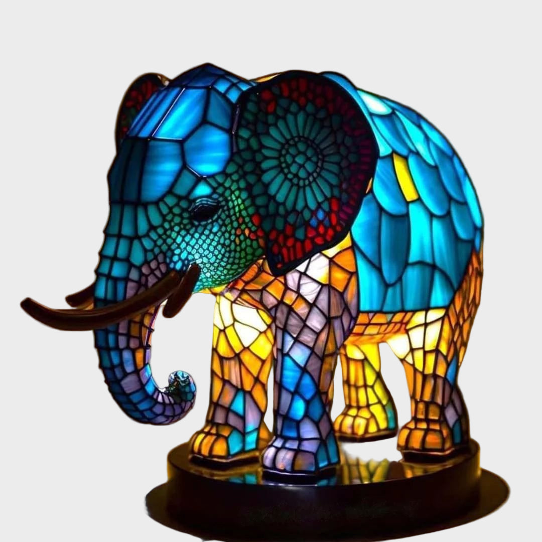 Кралска лампа с елефант