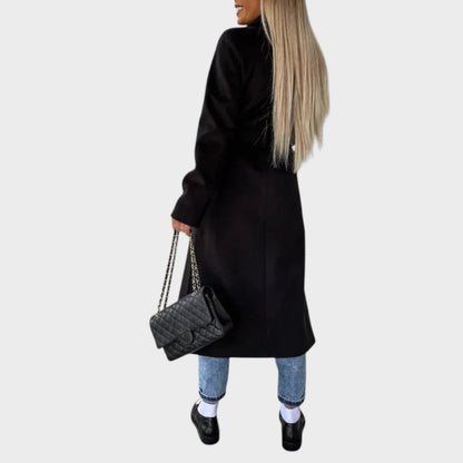 Ана - Двустранно палто с колан