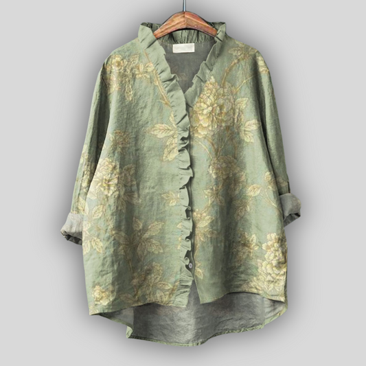 Ленена блуза Злаћана Аура