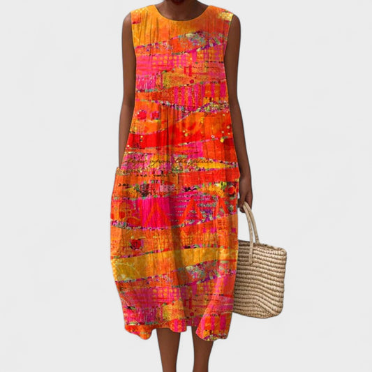 Леда - Миди рокля за всеки ден