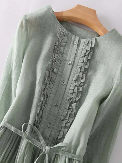 Дълга Минималистична Рокля