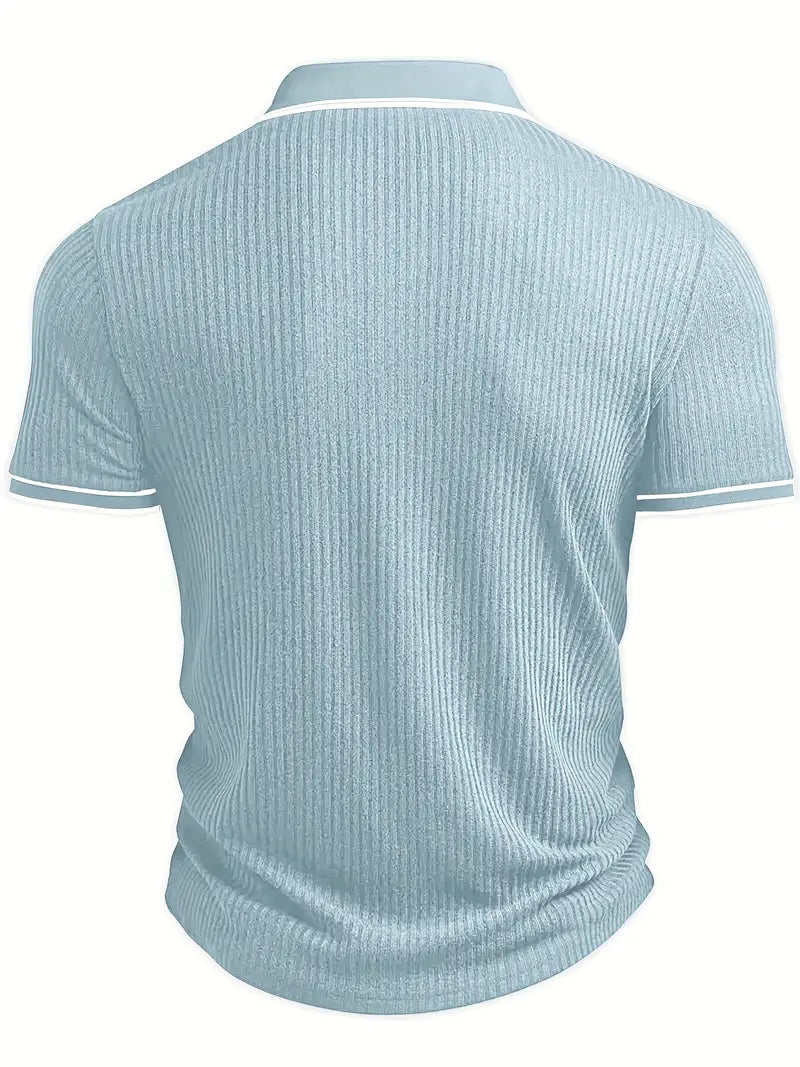 Горан - Елегантен поло с къси ръкави