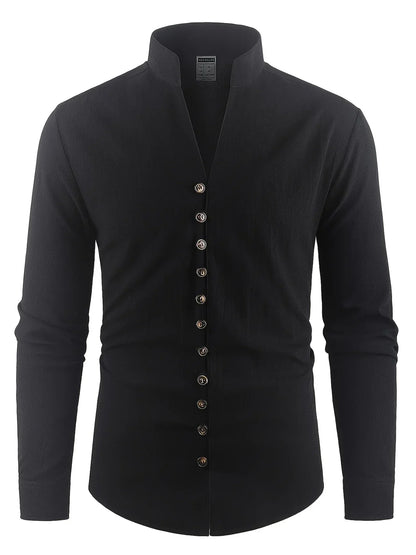 Орфей - Лека памучна риза с дълги ръкави