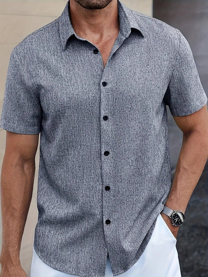 Здравчо - Лека риза с къс ръкав от лен