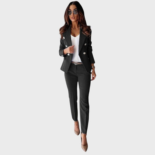 Божена - Двуредно сако с изразен силует