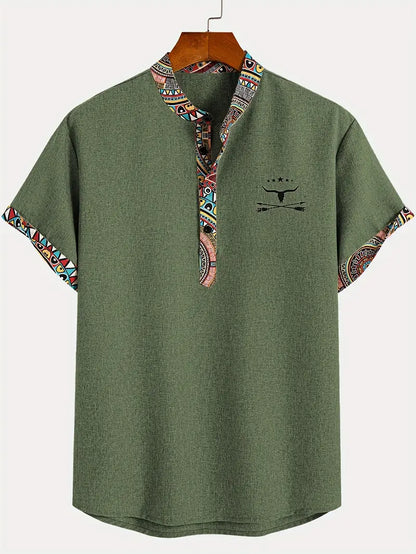 Жеко - Елегантна риза с къси ръкави