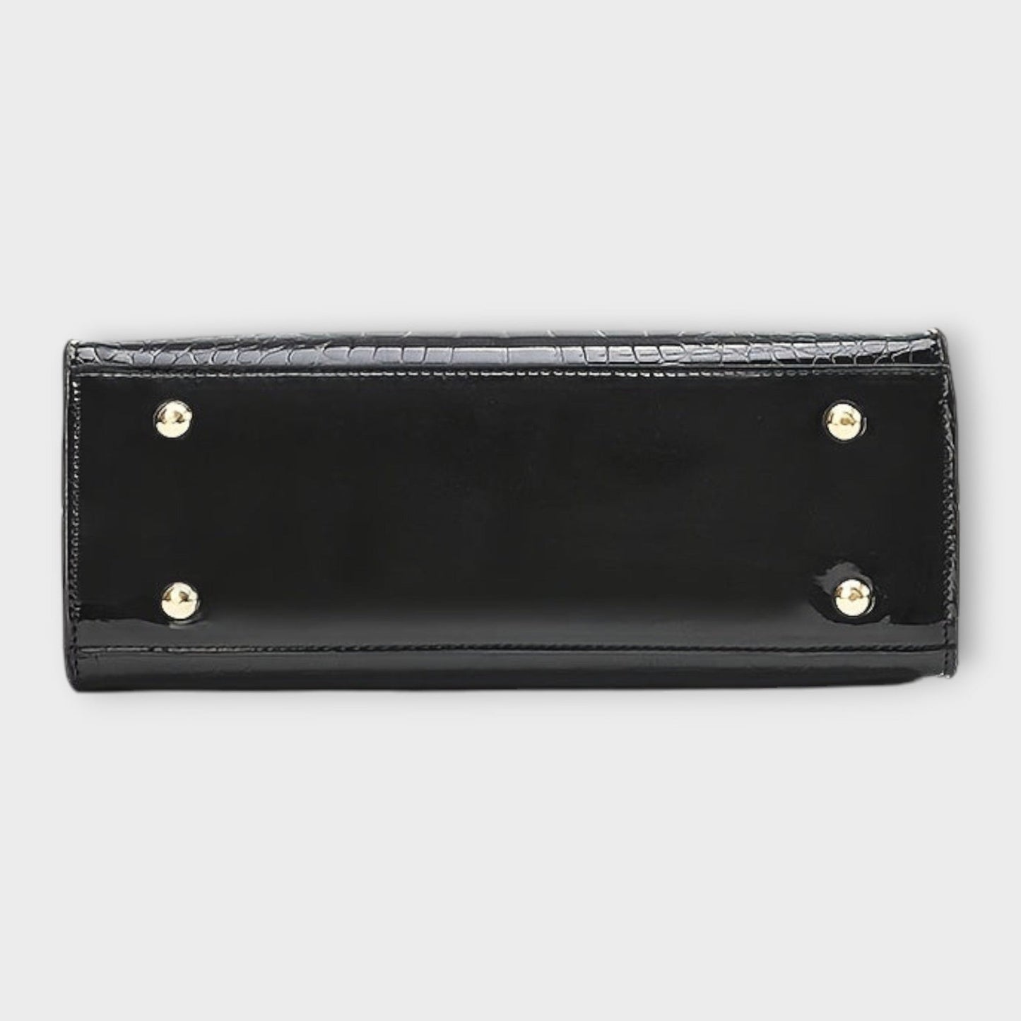 Албина - Блестяща Чанта с Крокодилски Ефект