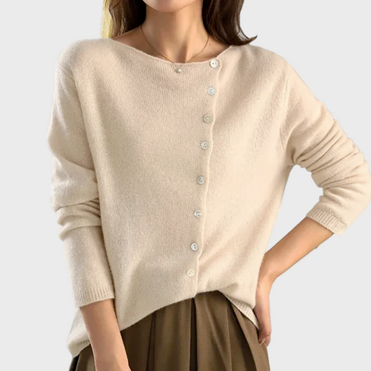 Елегантен Плетен Жилетка