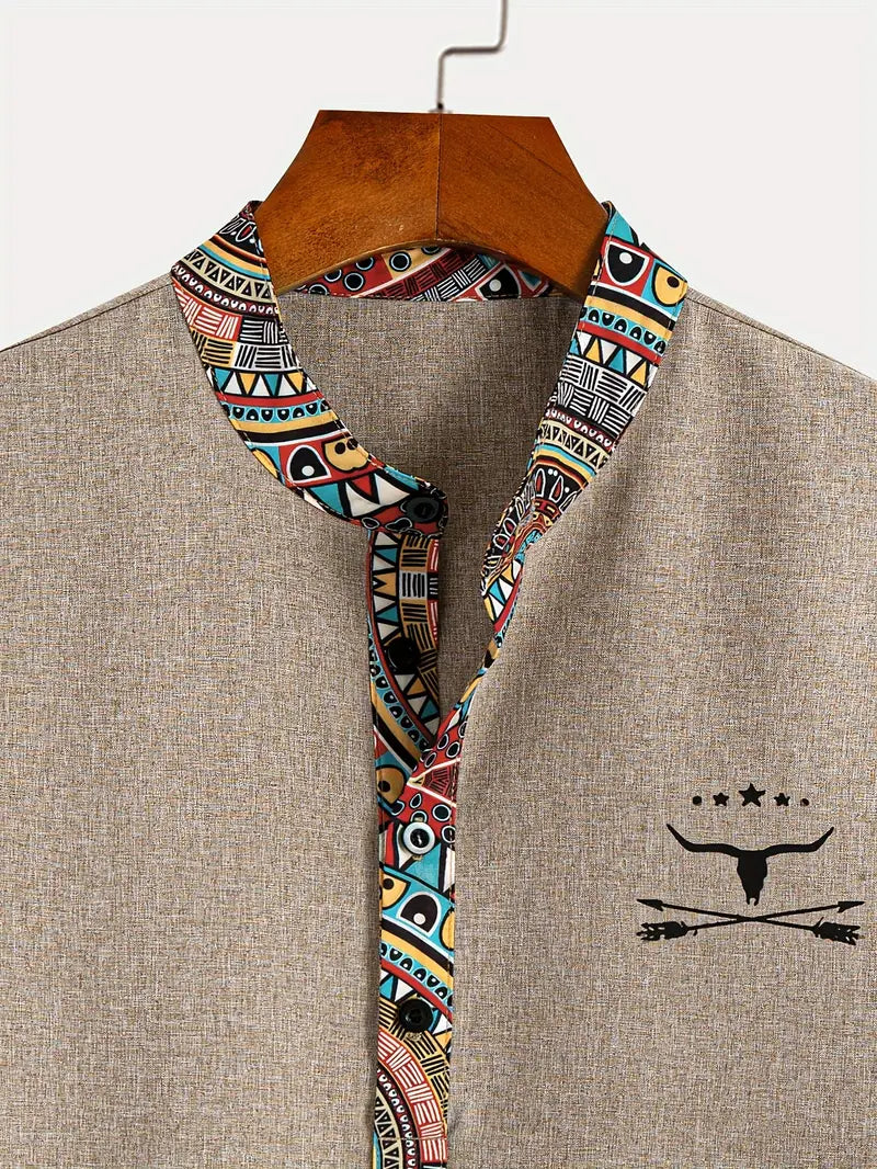 Жеко - Елегантна риза с къси ръкави