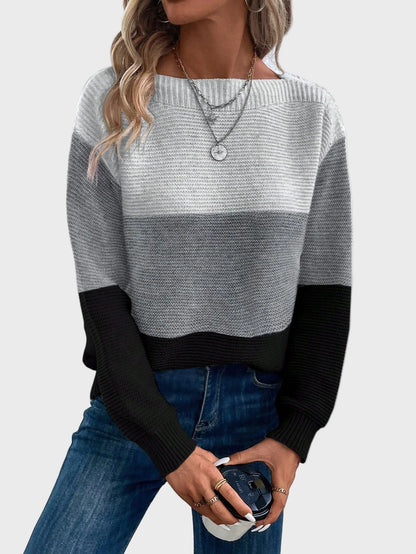 Елегантен Плетен Ролак