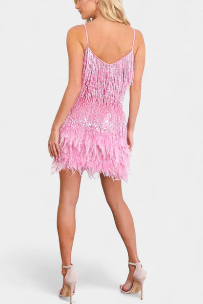 Миряна Мини Рокля с Перца