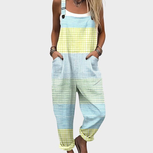 Катарина - Летен цветен гащеризон за всеки ден