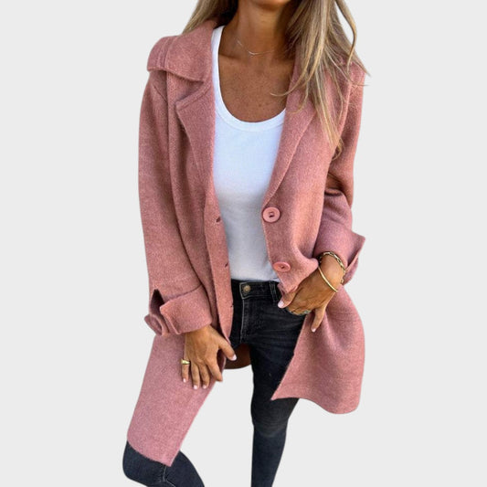 Ника - Шик Минималистичен Палто