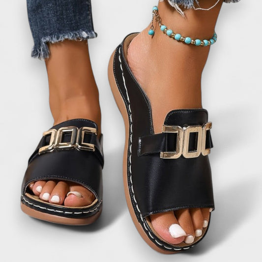 Елена - Удобни сандали с ток