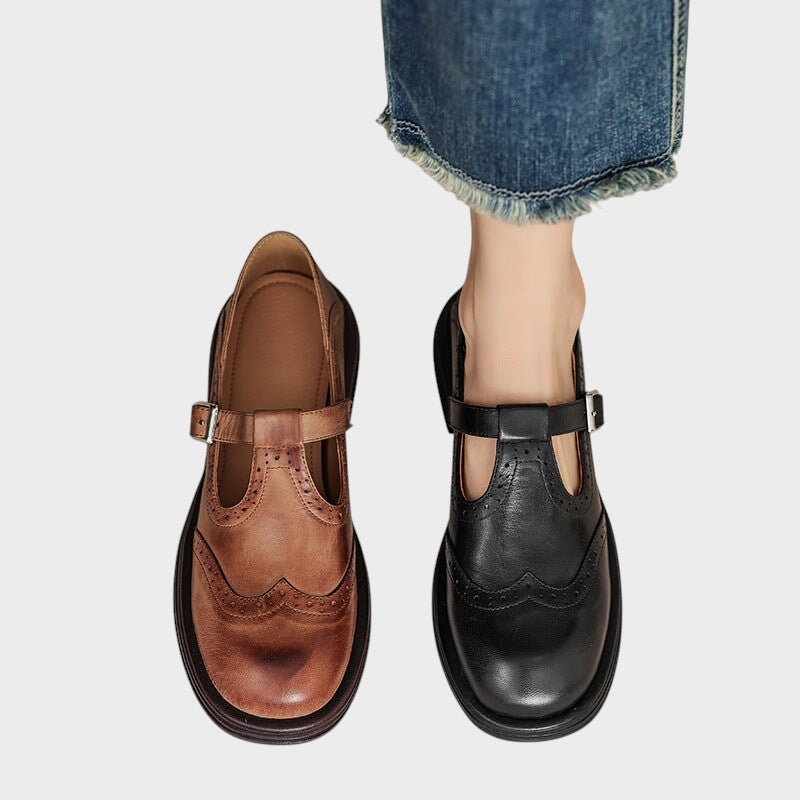 Верда - Елегантни Кожени Обувки