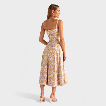 Петра - Корсетна Миди Рокля